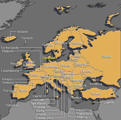 Map Of Europe